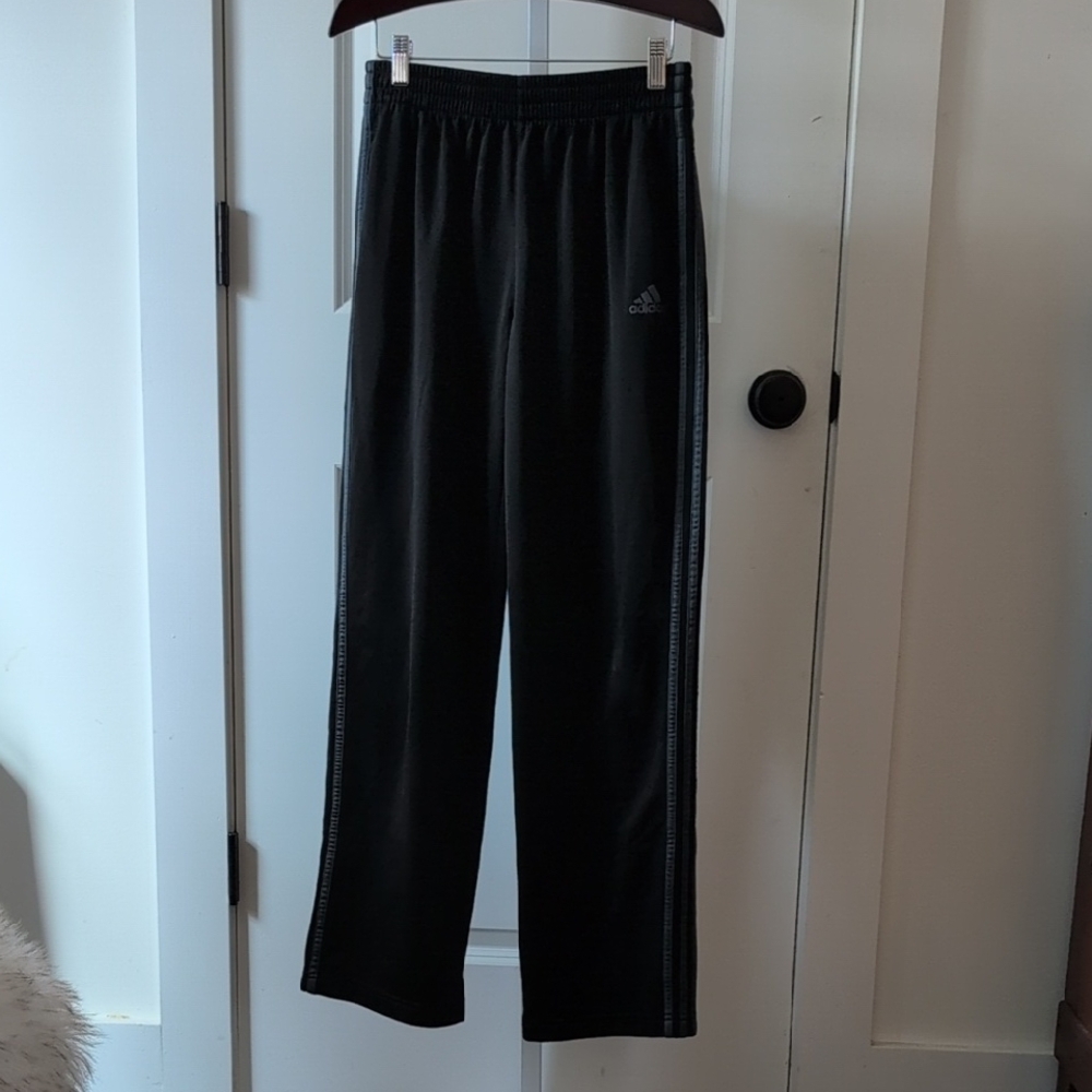 Adidas Kids Black Track Pants